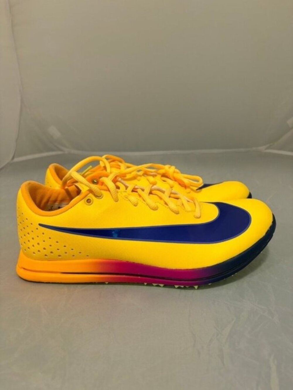 Nike Triple Jump Elite 3 track and field jumping shoes sz 9 HV6425 800 yellow